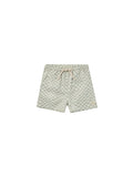 Rylee & Cru Boardshort || Seafoam Check