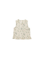 Rylee & Cru Oceanside Top || Blue Floral