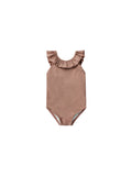 Rylee & Cru Arielle One-Piece || Mulberry Shimmer