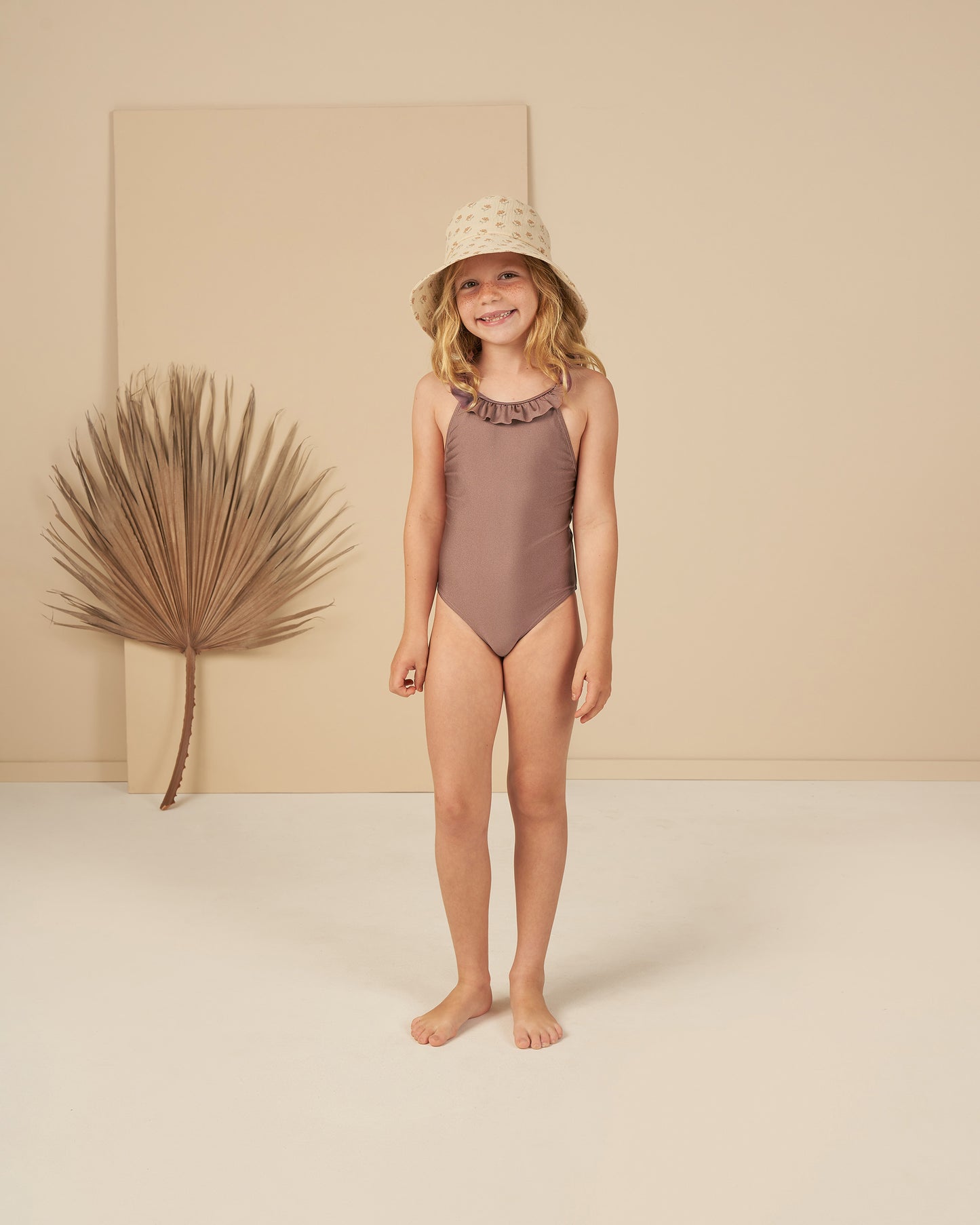 RYLEE & CRU Arielle One-Piece || Mulberry Shimmer