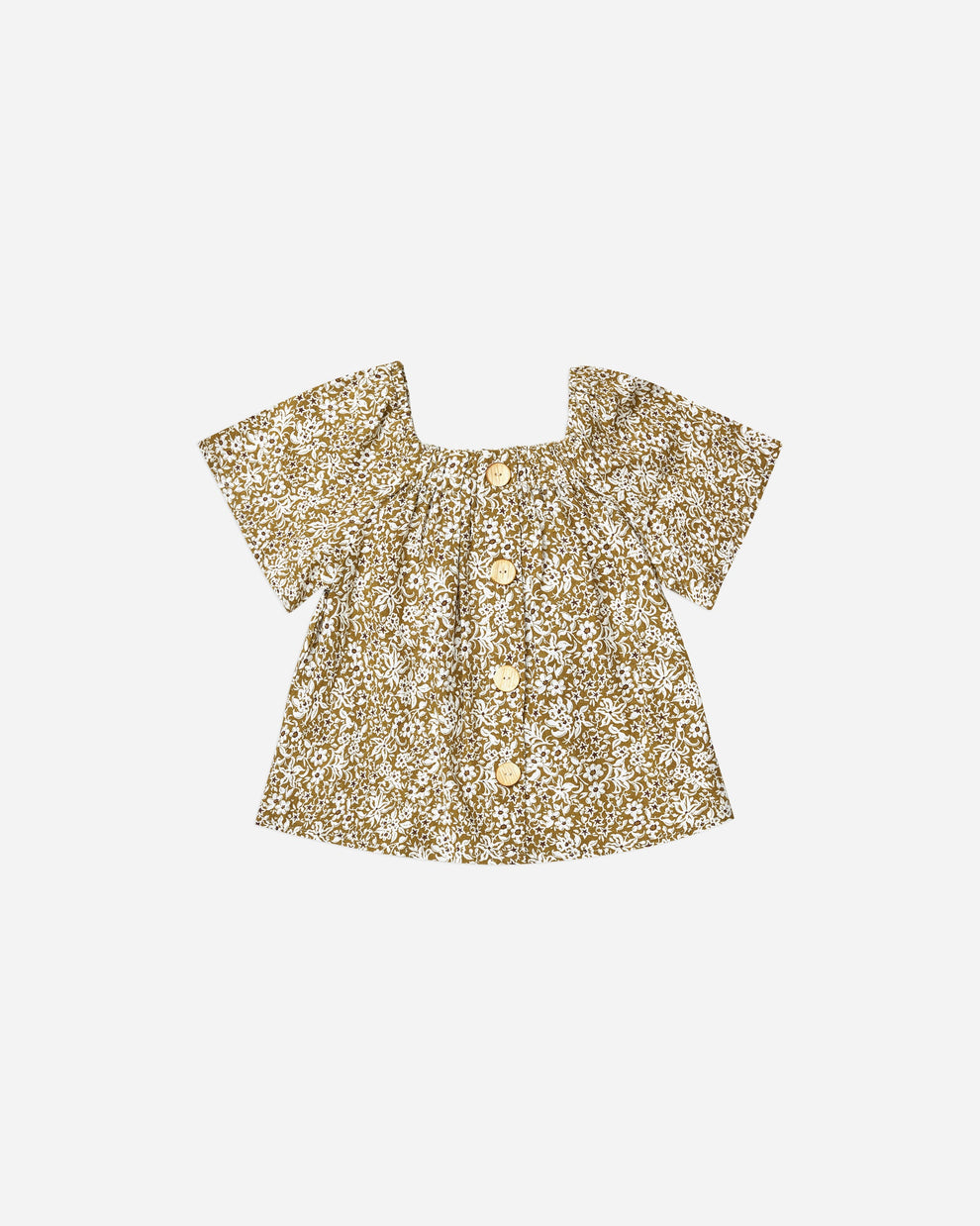 RYLEE & CRU leah top || golden ditsy