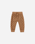 RYLEE & CRU jogger sweatpant || camel check