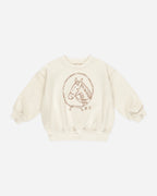 Relaxed Sweatshirt || Horse