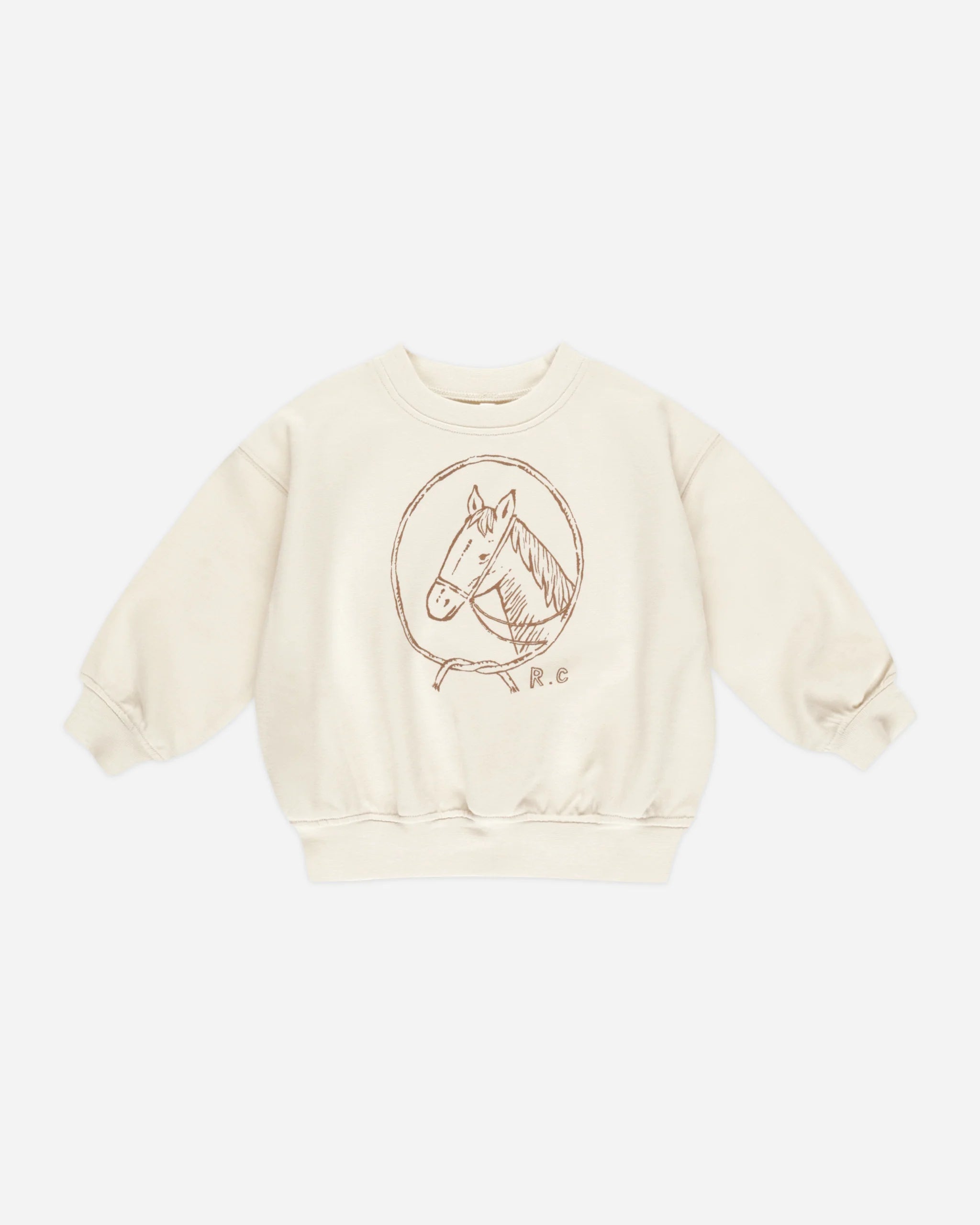 Relaxed Sweatshirt || Horse