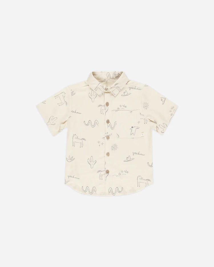 Rylee & Cru Collared Shirt || Wild West
