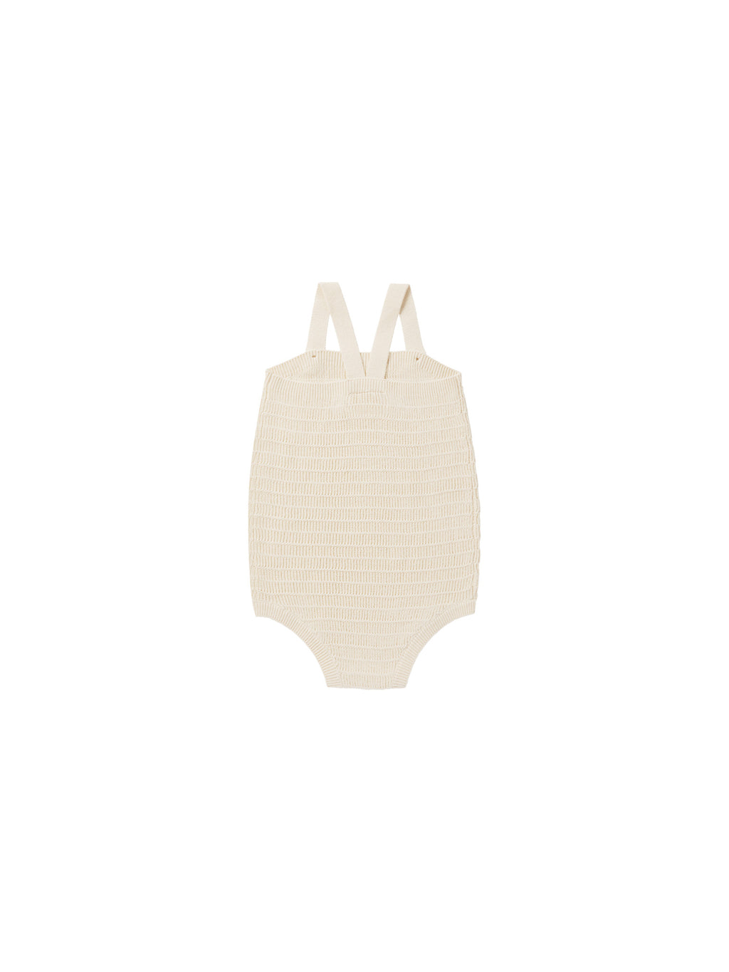 Rylee & Cru Knit Baby Romper || Natural