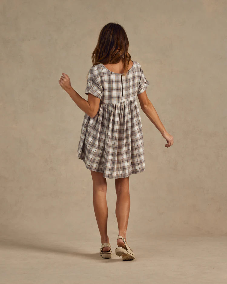 RYLEE + CRU Women's Maxwell Dress | Blue Flannel