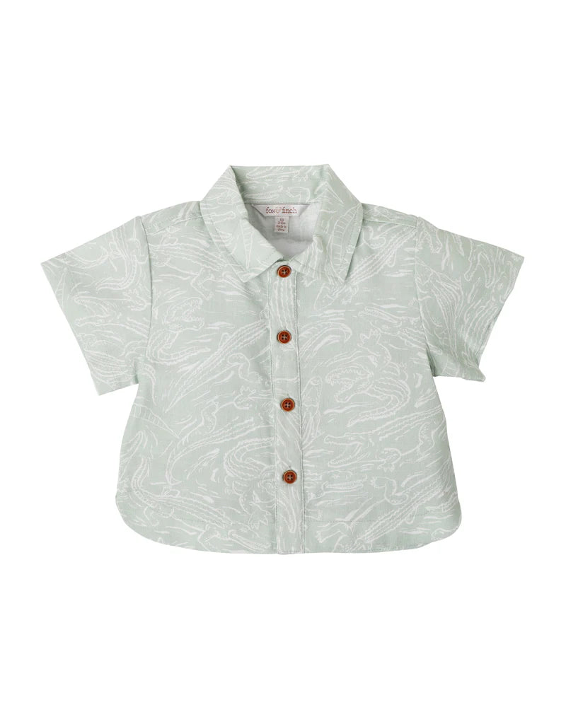 Fox & Finch Croc Print Shirt