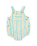 Fox & Finch Surfs Up Stripe Overall