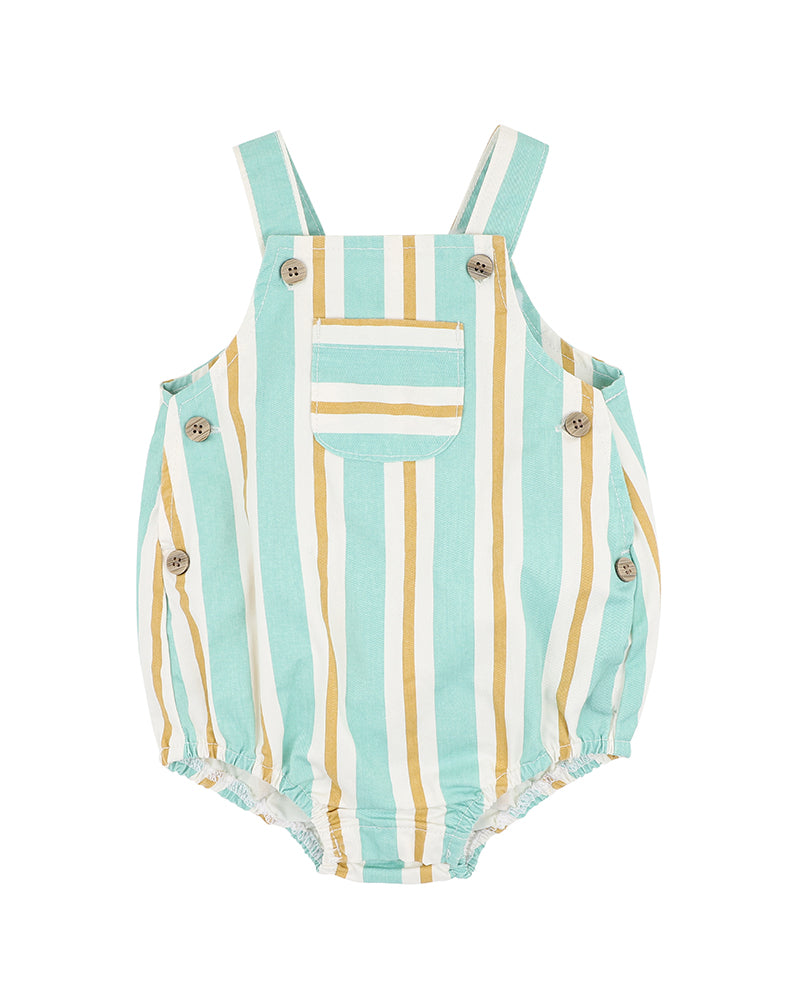 Fox & Finch Surfs Up Stripe Overall