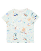 Fox & Finch Surfs Up Print Tee