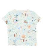 Fox & Finch Surfs Up Print Tee