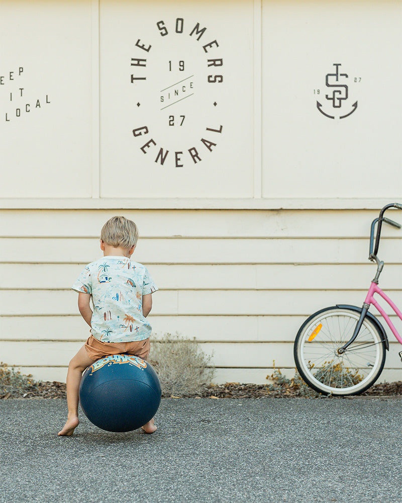 Fox & Finch Surfs Up Print Tee