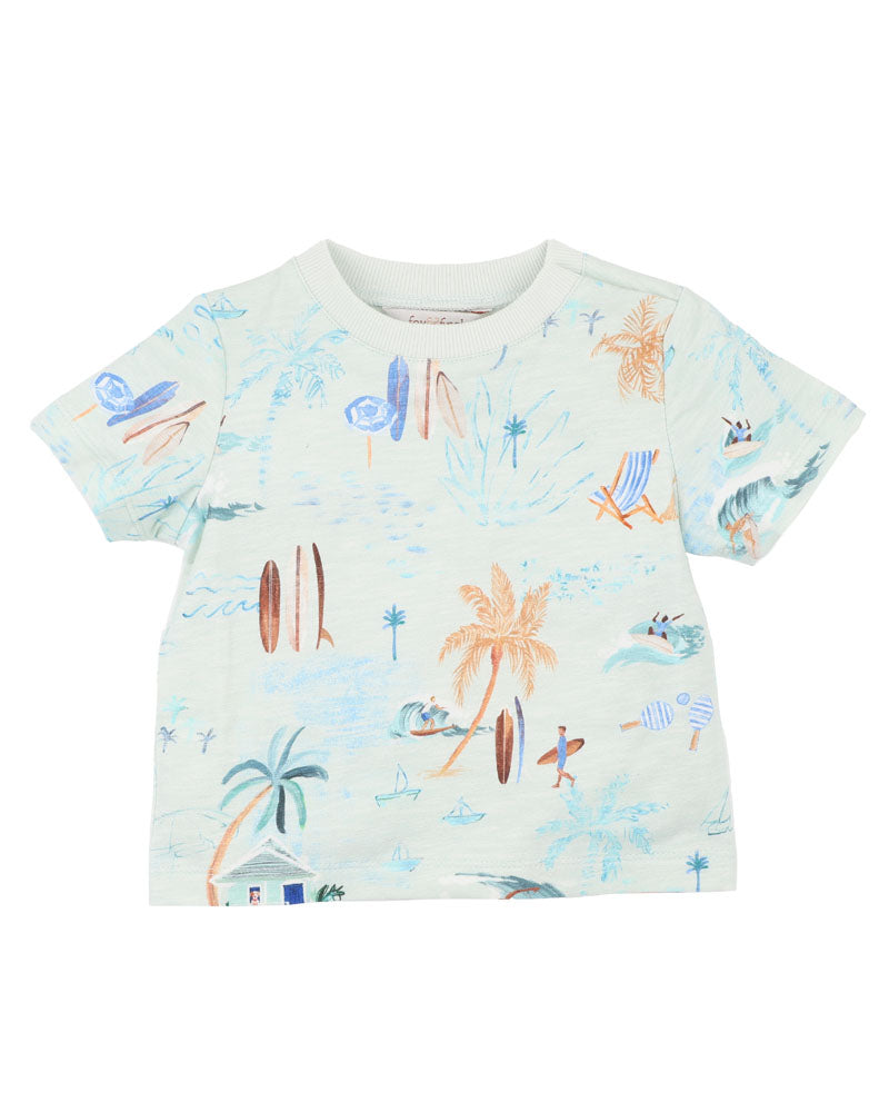 Fox & Finch Surfs Up Print Tee