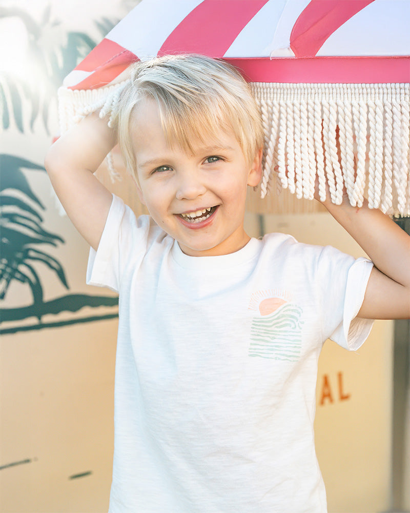 Fox & Finch Surfs Up Save the Ocean Tee