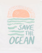 Fox & Finch Surfs Up Save the Ocean Tee