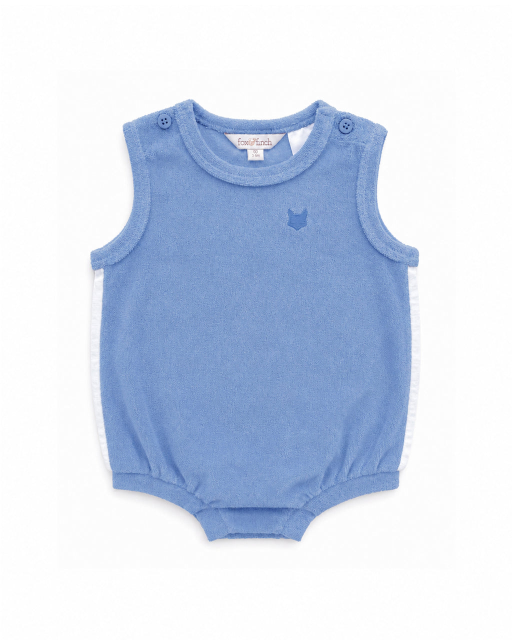 Fox & Finch Havana Organic Terry Stripe Bodysuit