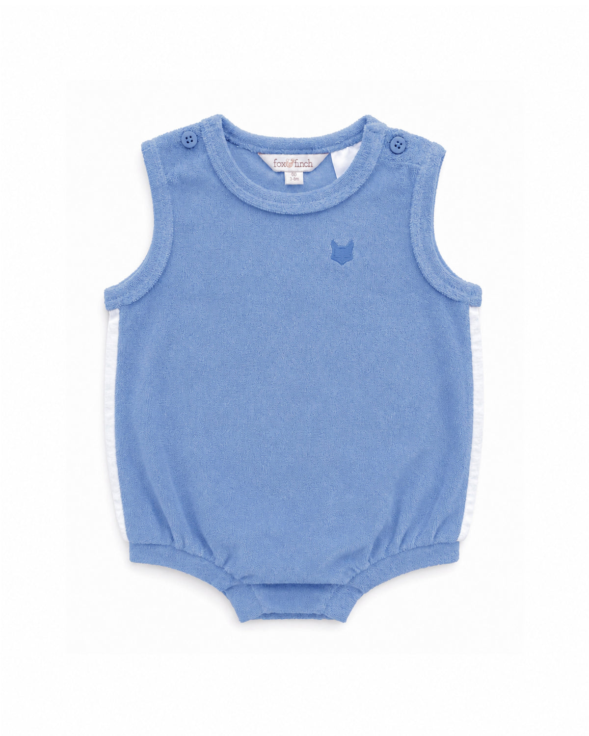 Fox & Finch Havana Organic Terry Stripe Bodysuit