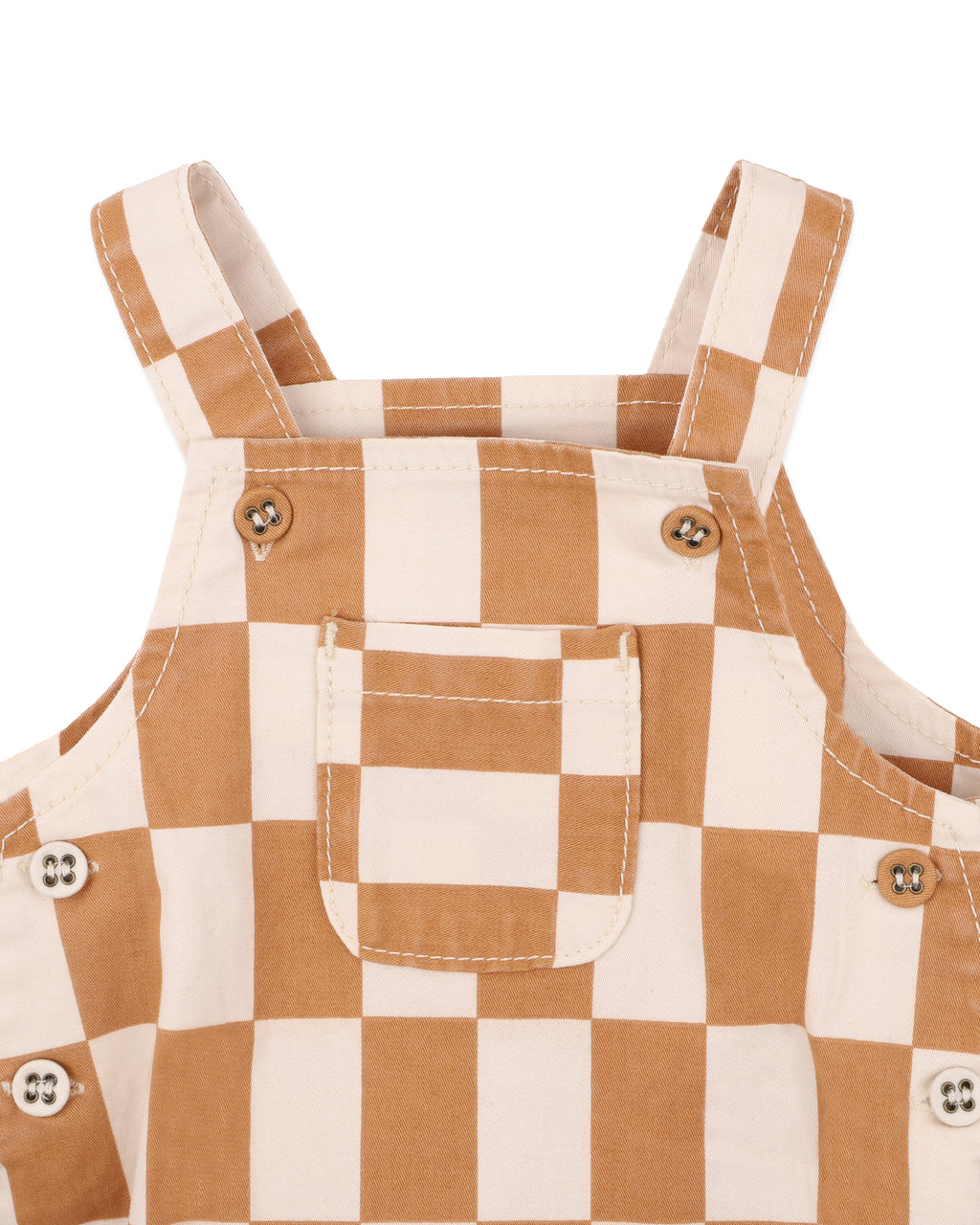 Fox & Finch Phoenix Checkerboard Overalls