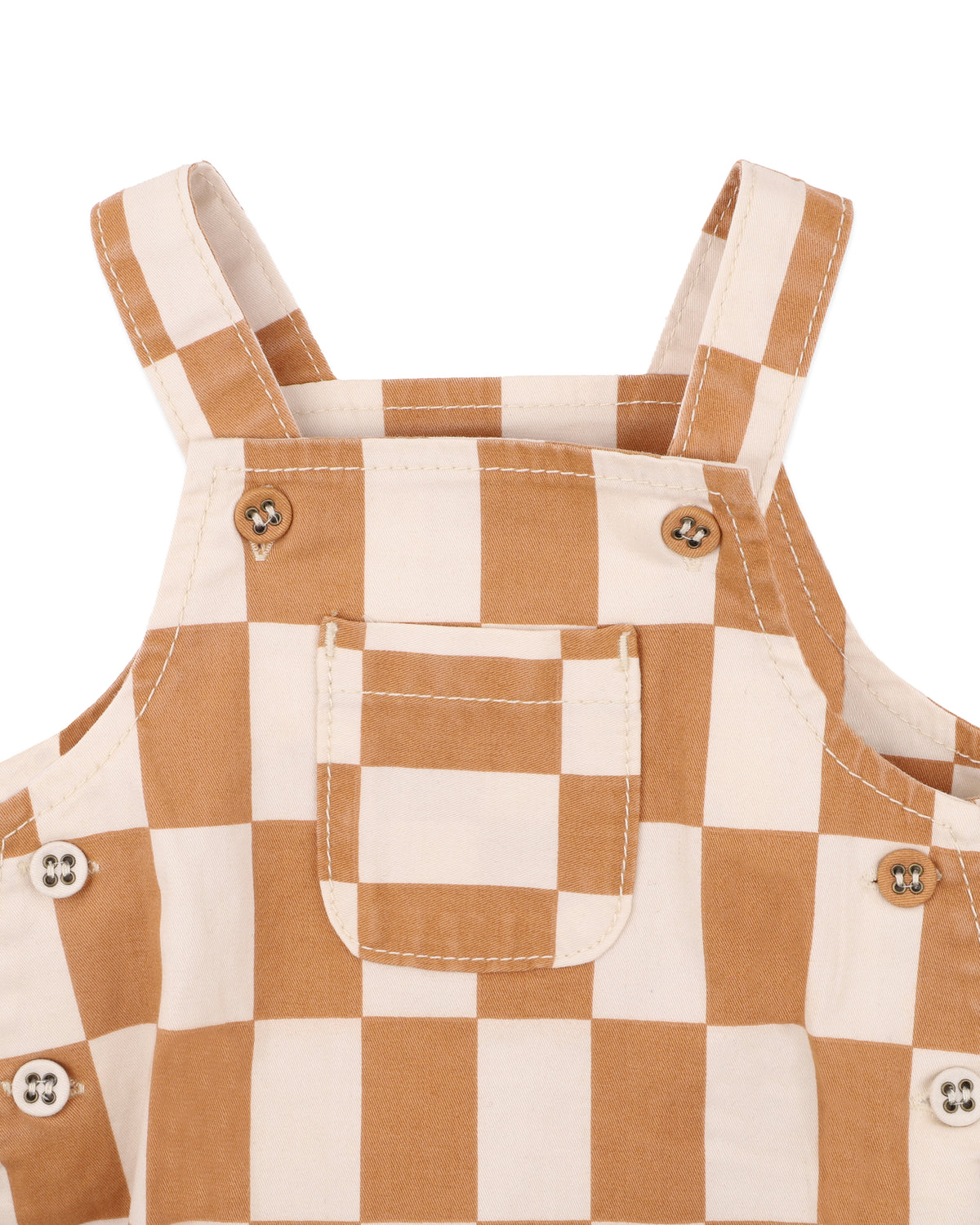 Fox & Finch Phoenix Checkerboard Overalls