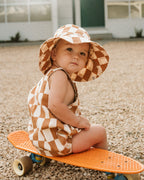 Fox & Finch Phoenix Checkerboard Overalls