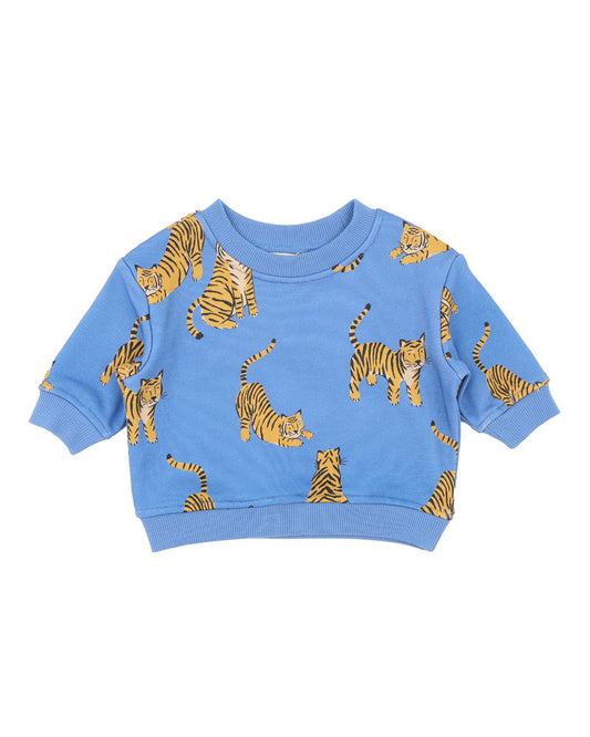 Fox & Finch Tiger Print Sweatshirt