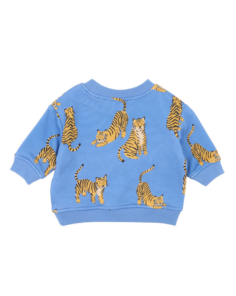 Fox & Finch Tiger Print Sweatshirt