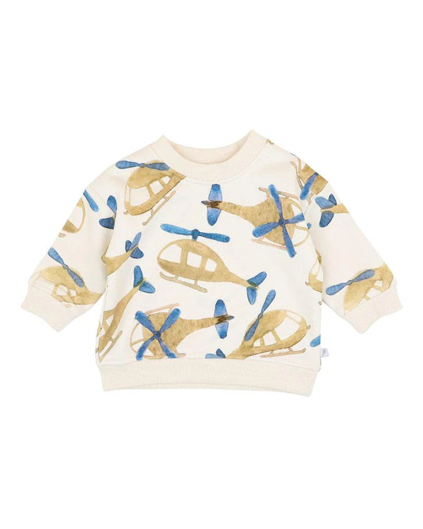 Fox & Finch High Flyer Print Sweatshirt