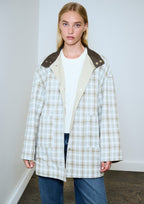Little Lies Rylan Reversible Parka – Stone/Khaki