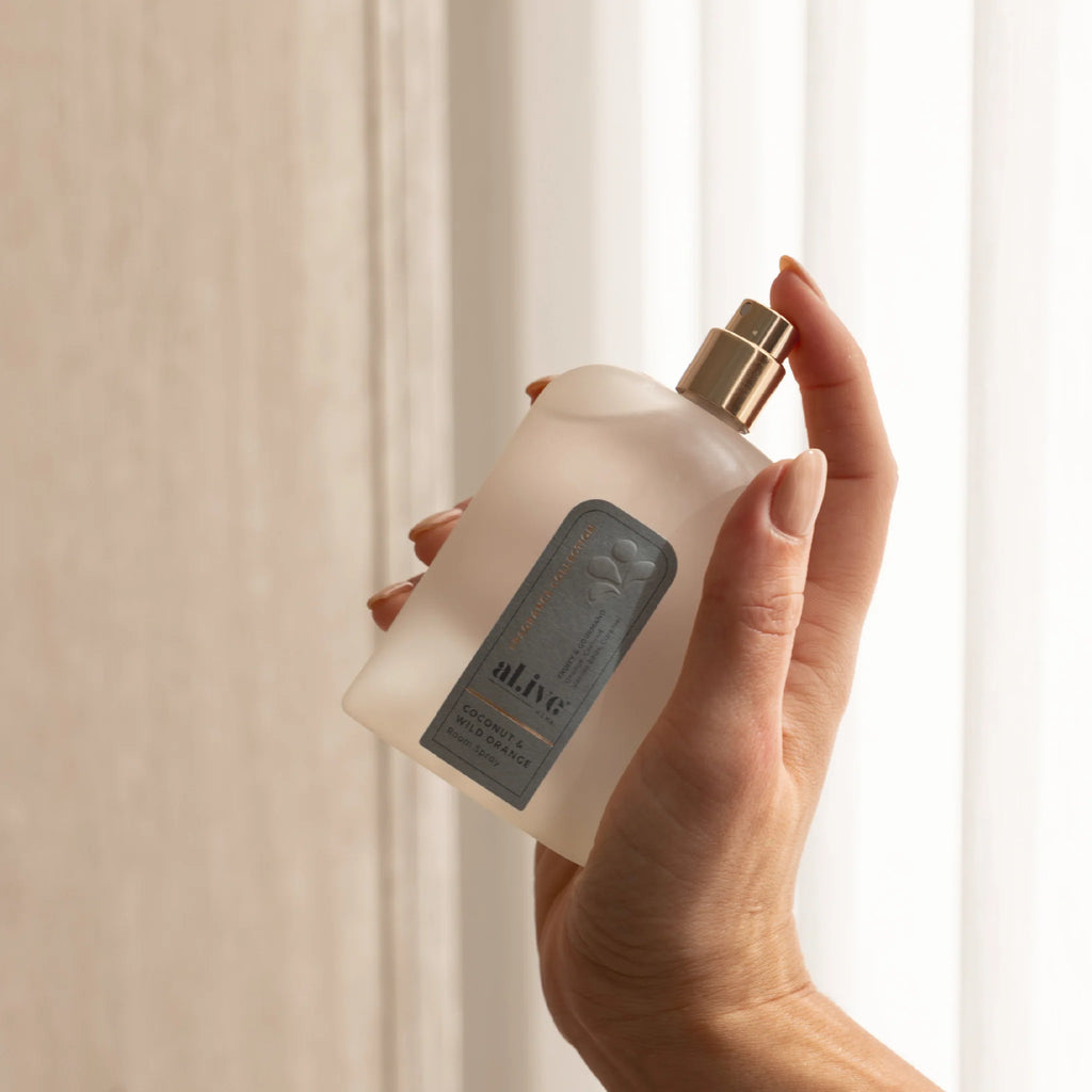 Al.ive home Coconut & Wild Orange room spray