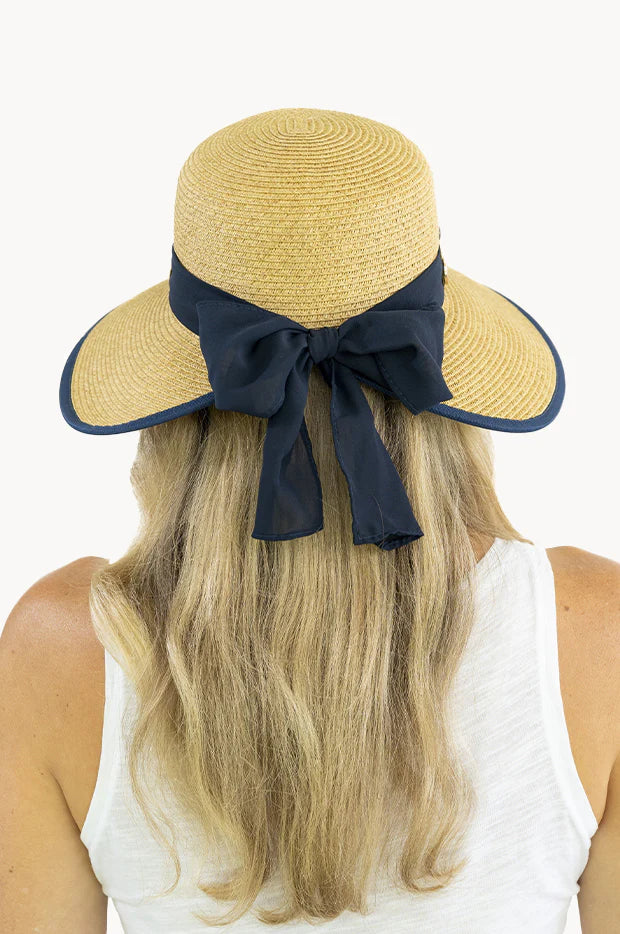 Sundaise Patti Medium Brim Navy