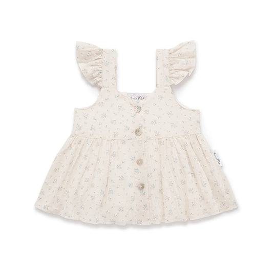 Aster & Oak - Sofia Floral Button Top