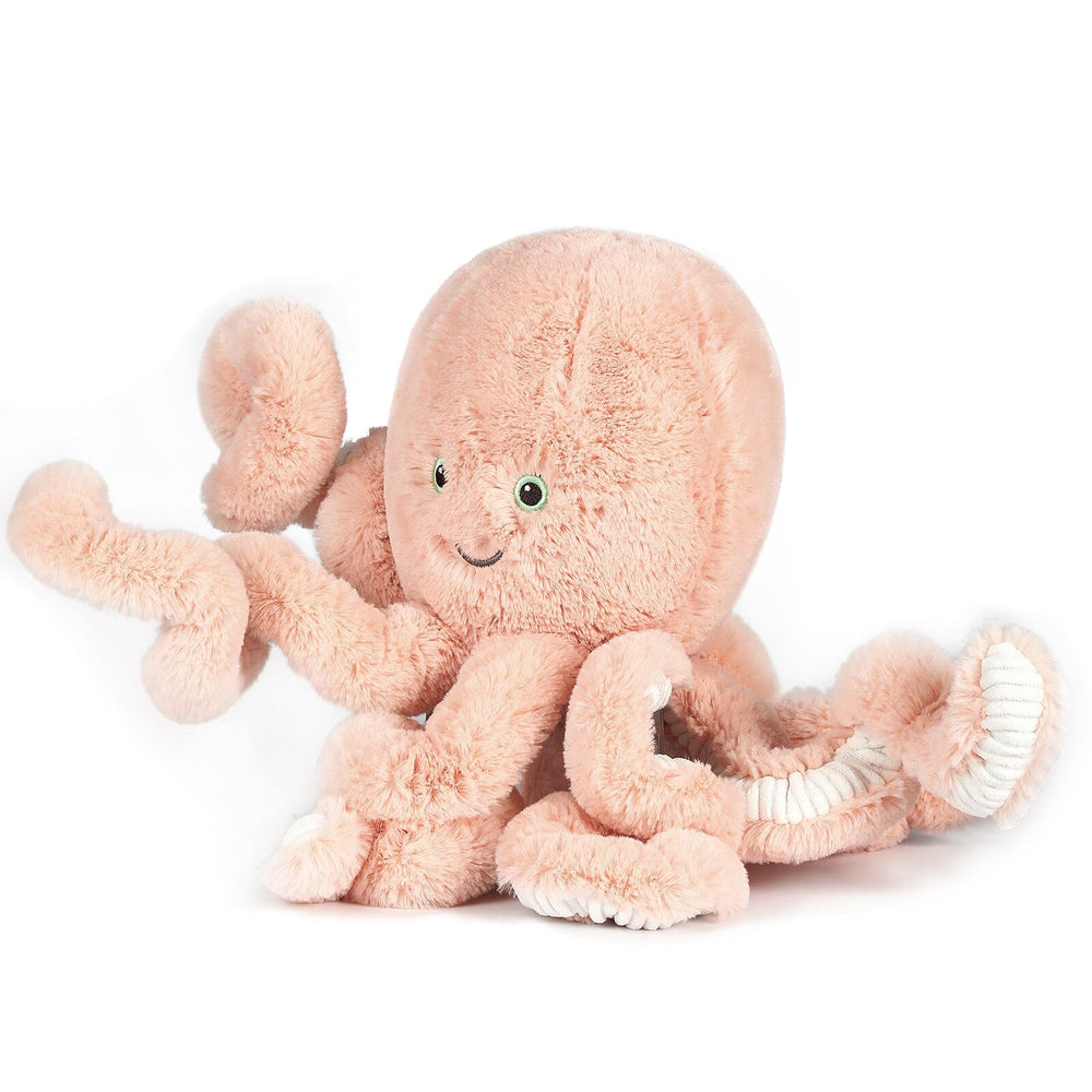 OB Designs Cove Octopus Pink Soft Toy