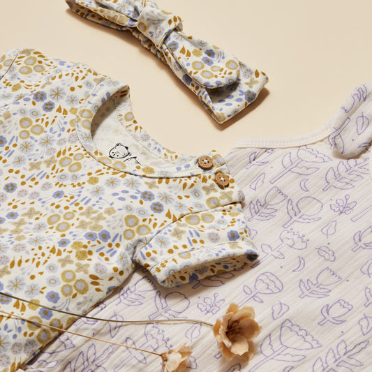 Wilson & Frenchy Little Meadow Organic Bodysuit