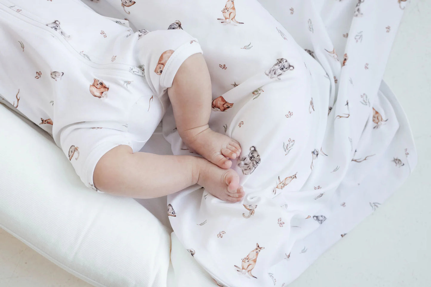Aster and Oak Native Animal Baby Wrap