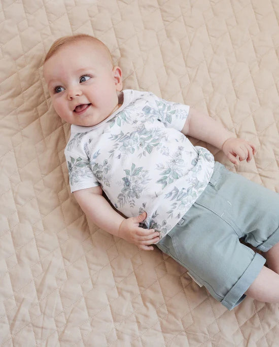 Aster and Oak Snuggle Bug Print Tee