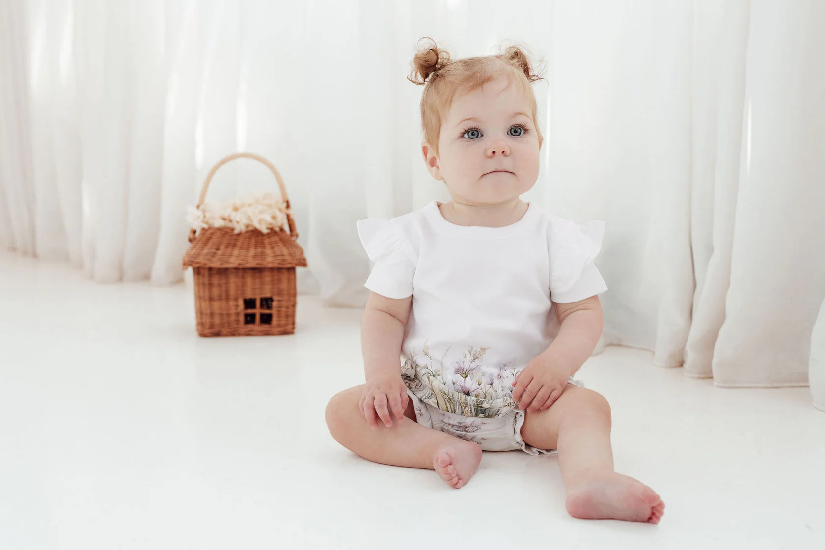 Aster & Oak - Flower Garden Print Tee