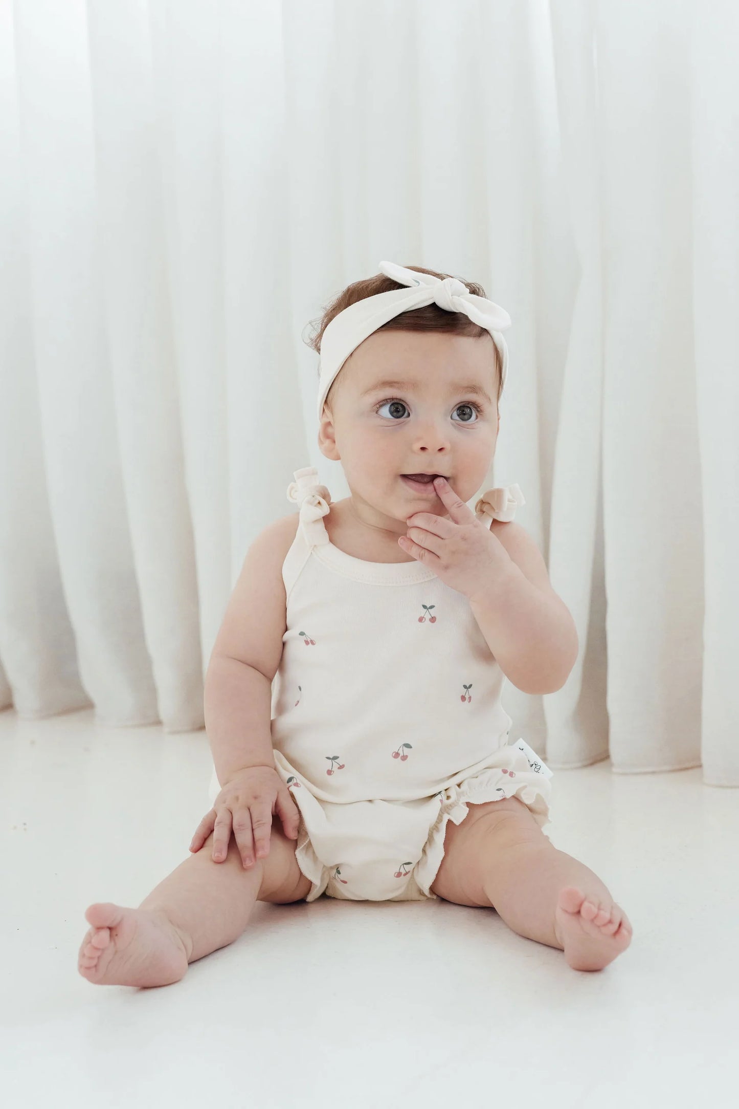Aster & Oak - Cherry Bubble Romper