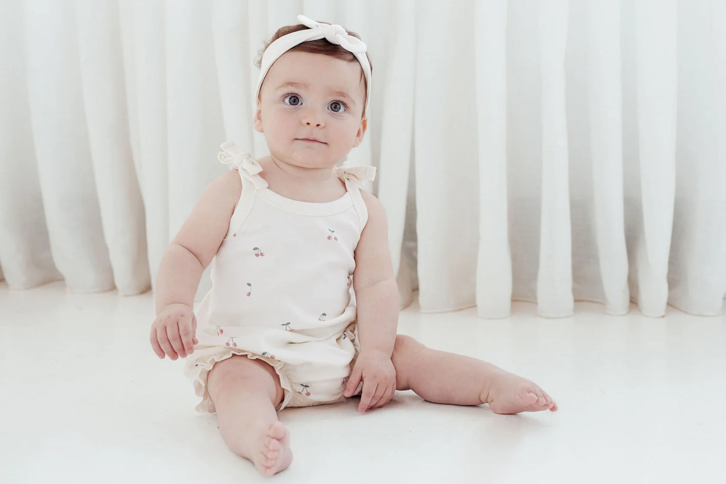 Aster & Oak - Cherry Bubble Romper