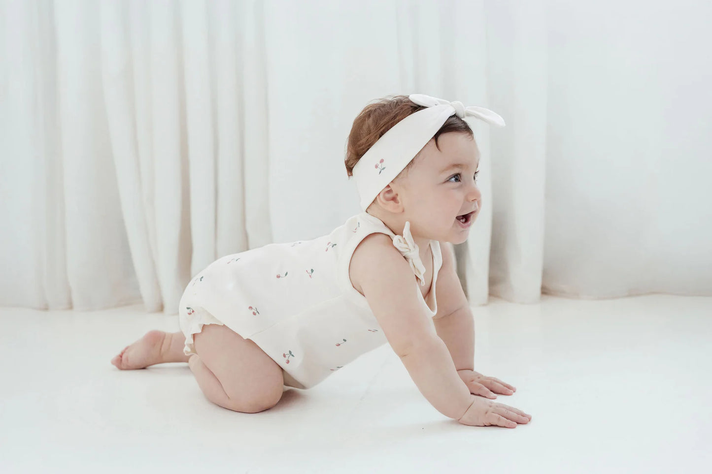 Aster & Oak - Cherry Bubble Romper