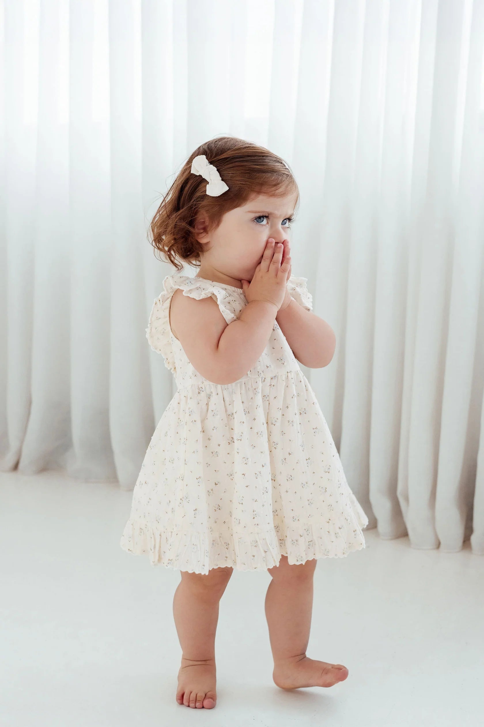 Aster & Oak - Sofia Floral Ruffle Dress