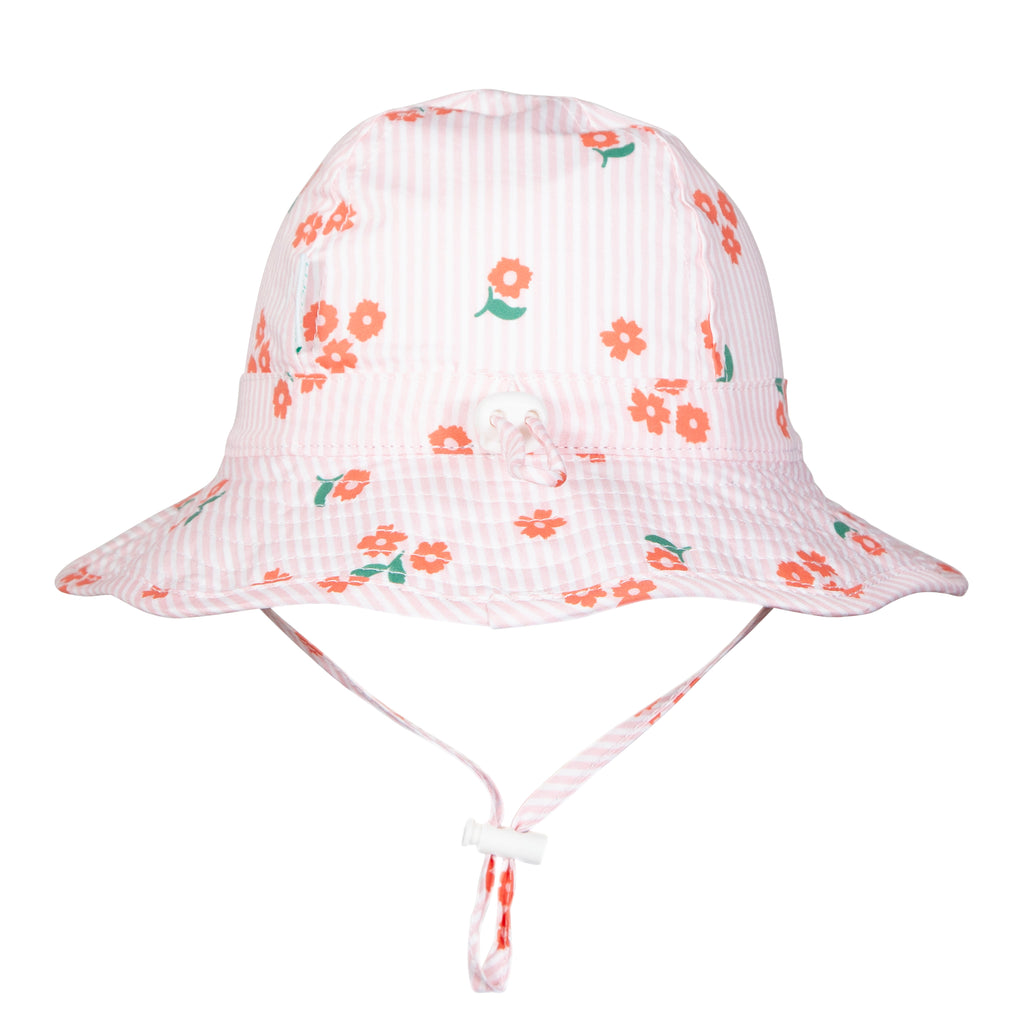 Acorn Wide Brim Infant Hat