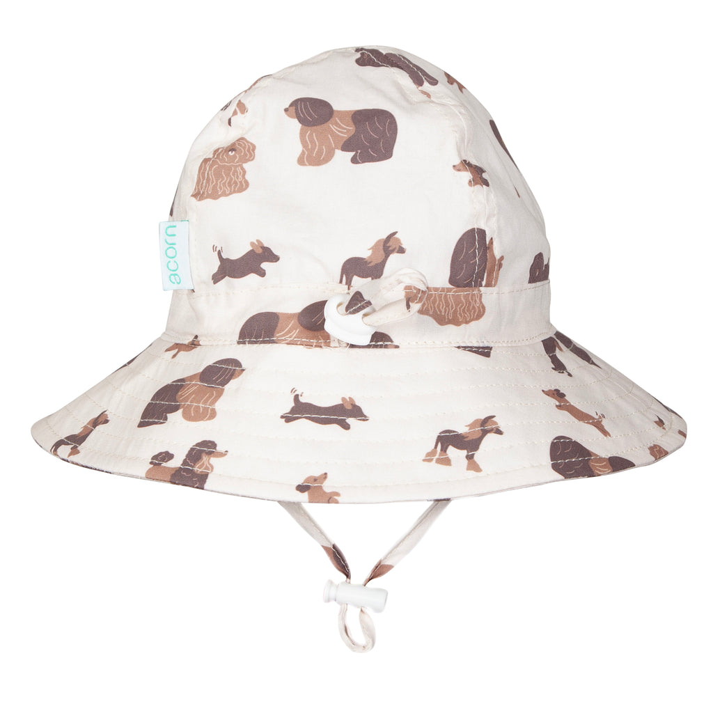 Acorn Wide Brim Infant Hat