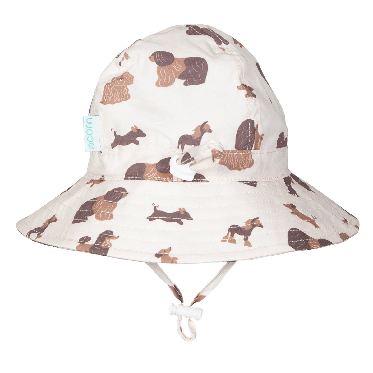 Acorn Wide Brim Infant Hat