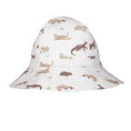 Acorn Wide Brim Infant Hat