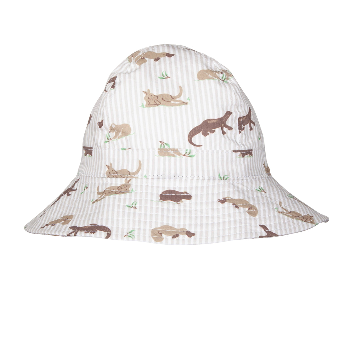 Acorn Wide Brim Infant Hat