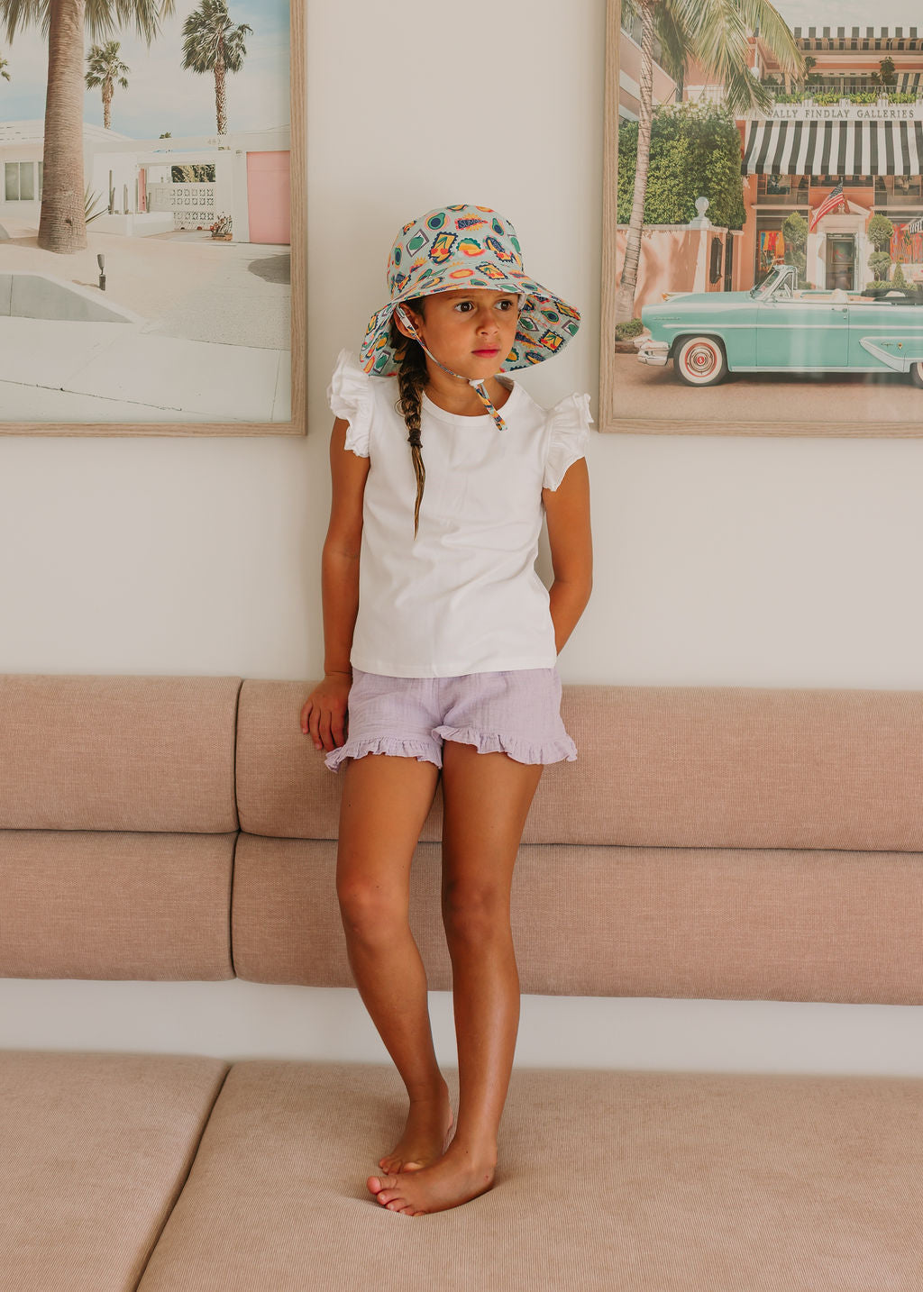 Acorn Broad Brim Bucket Hats