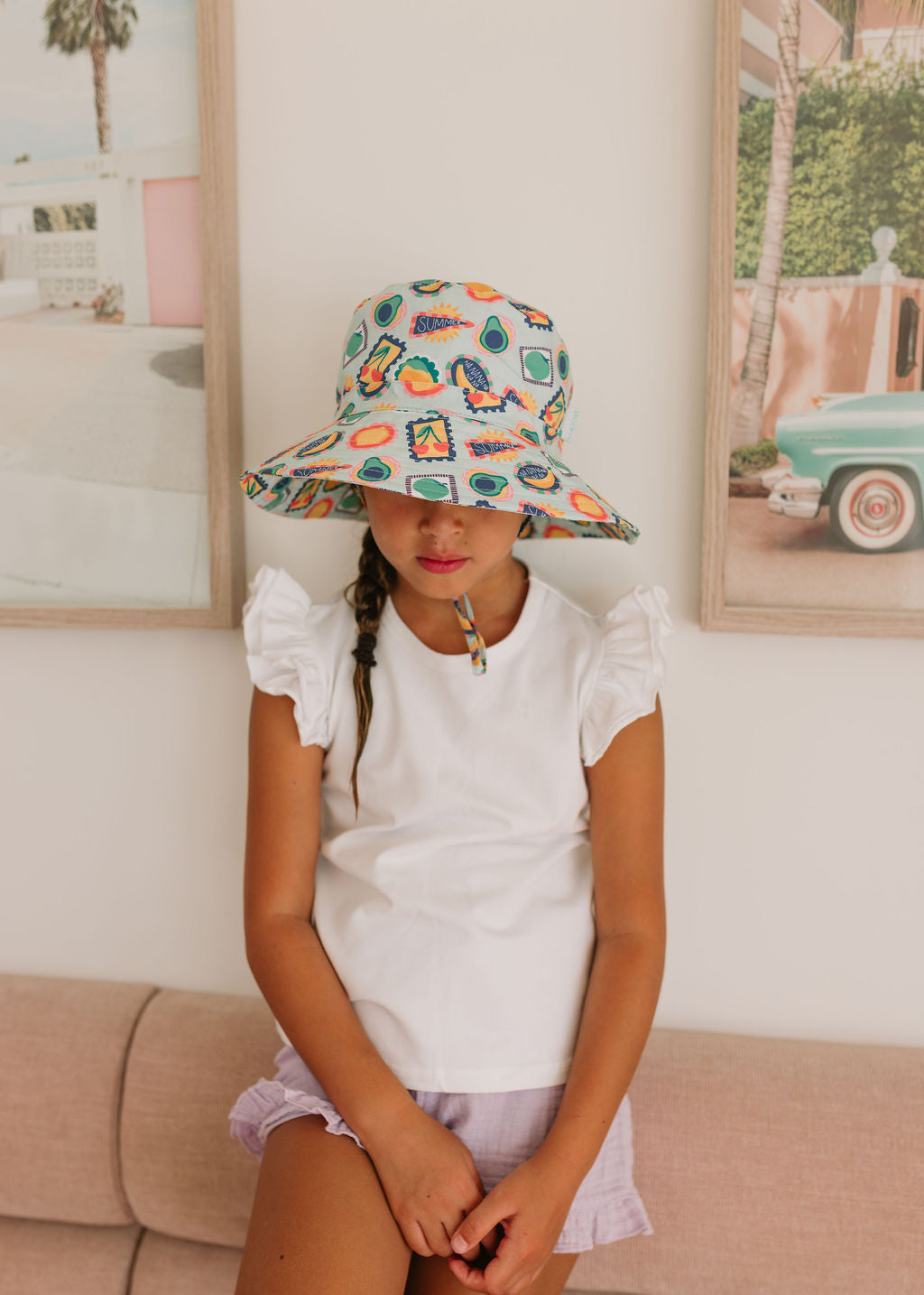 Acorn Broad Brim Bucket Hats