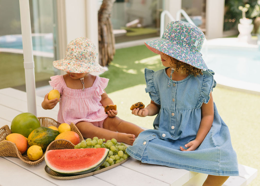 Acorn Broad Brim Bucket Hats