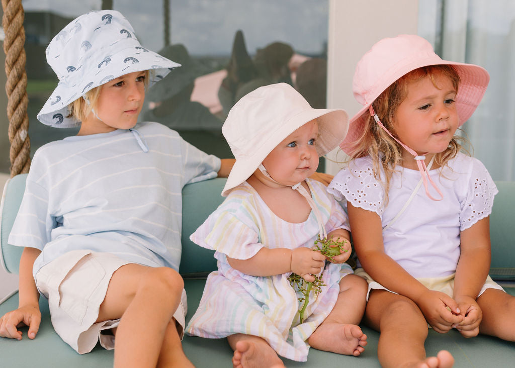 Acorn Broad Brim Bucket Hats